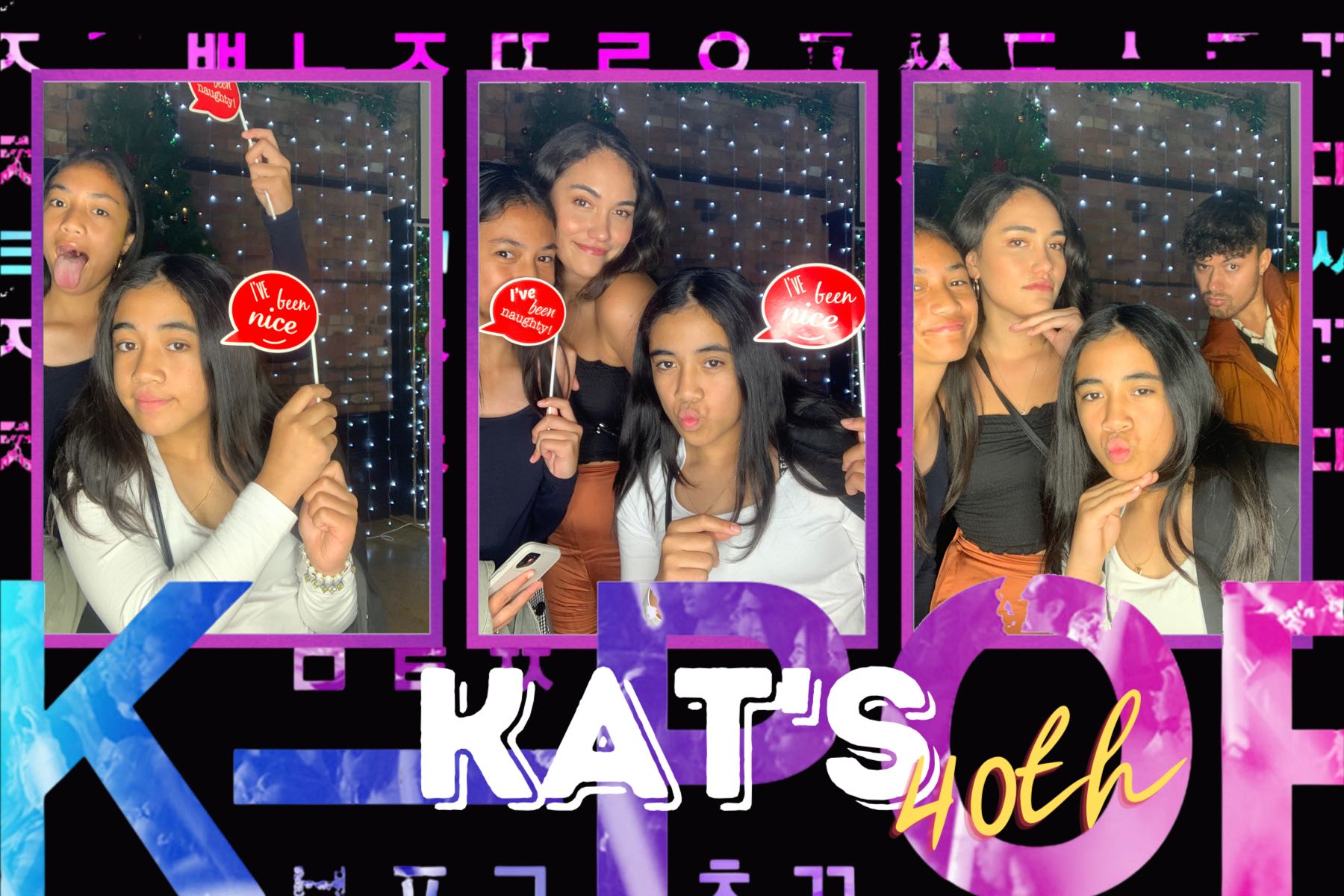Kat's 40th | View more photos from the event at gallery.photobooth.co.nz/u/SelfieCentral/Kats-40th